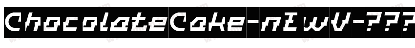 ChocolateCake-nEwV字体转换