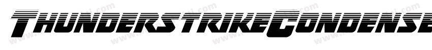 ThunderstrikeCondensed字体转换