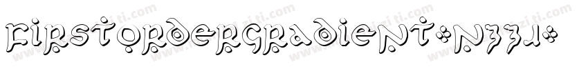 FirstOrderGradient-nzZJ字体转换