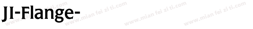 JI-Flange字体转换
