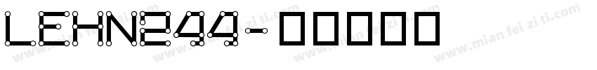 LEHN244字体转换