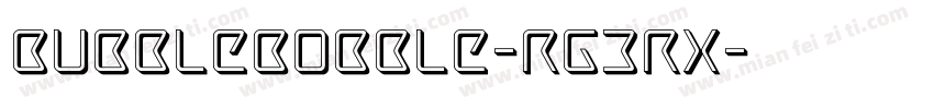 BubbleBobble-rg3rx字体转换