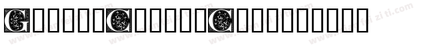 GothicCornerCaps字体转换