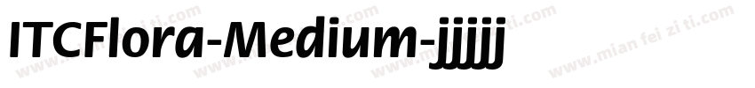 ITCFlora-Medium字体转换