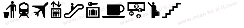 travelcons字体转换