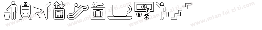 travelcons字体转换