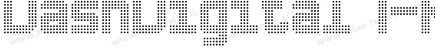 DashDigital7-Rg3W字体转换