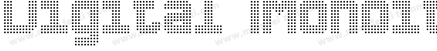 Digital7Monoitalic-8xKz字体转换