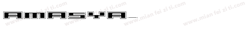 Amasya字体转换