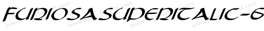 FuriosaSuperItalic-6qWq字体转换