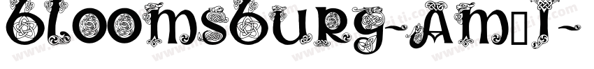 Bloomsburg-am4J字体转换
