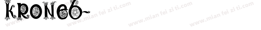 KRONEB字体转换