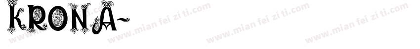 krona字体转换