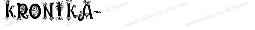 kronika字体转换