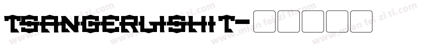 tsangerlishit字体转换