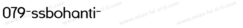 079-ssbohanti字体转换