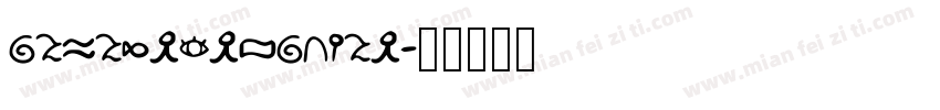 gayatriregular字体转换