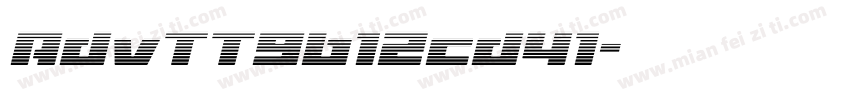 AdvTT9b12cd41字体转换