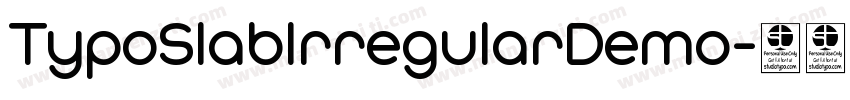 TypoSlablrregularDemo字体转换