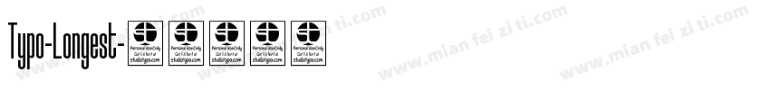 Typo-Longest字体转换