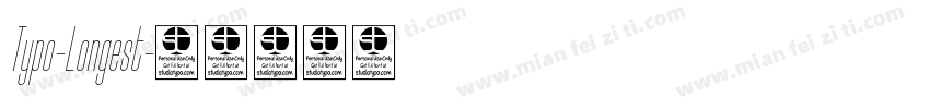 Typo-Longest字体转换