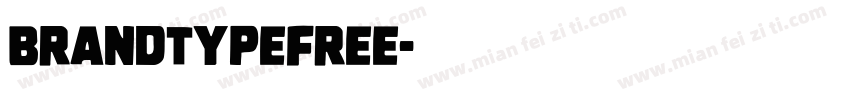 brandtypefree字体转换