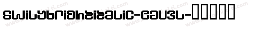swilybrightitalic-eav3l字体转换
