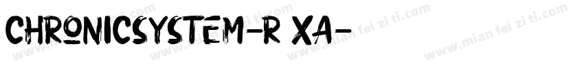 ChronicSystem-r7xA字体转换