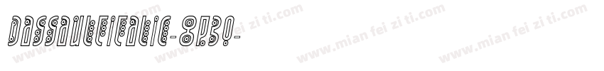 DassaultItalic-8P30字体转换