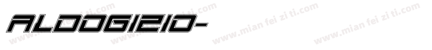 aldogizio字体转换