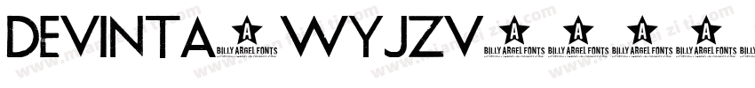 Devinta-WyJzV字体转换