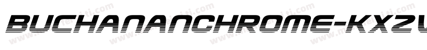BuchananChrome-KXzW字体转换