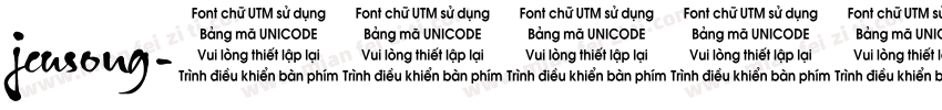 jcusong字体转换