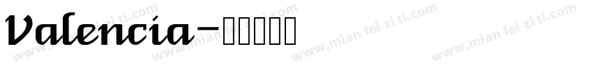 Valencia字体转换
