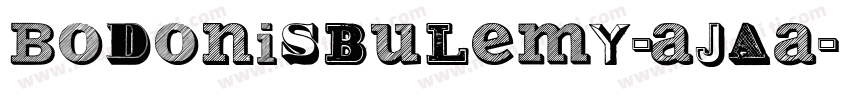 Bodonisbulemy-AJaA字体转换