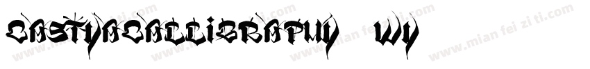 CastyaCalligraphy-Wy字体转换