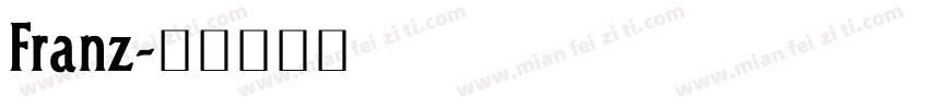 Franz字体转换
