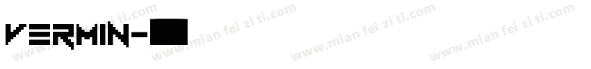 vermin字体转换