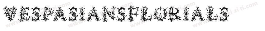 VespasiansFlorials字体转换