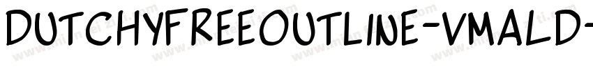 DutchyfreeOutline-vmALD字体转换