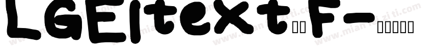 LGEItextTTF字体转换