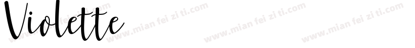 Violette字体转换
