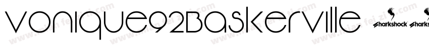 Vonique92Baskerville字体转换
