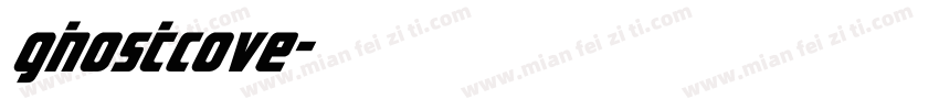ghostcove字体转换