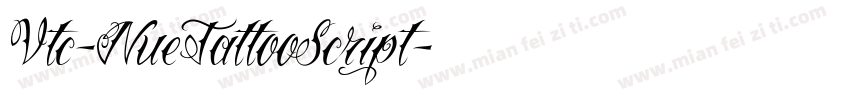 Vtc-NueTattooScript字体转换