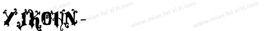 yjkohn字体转换