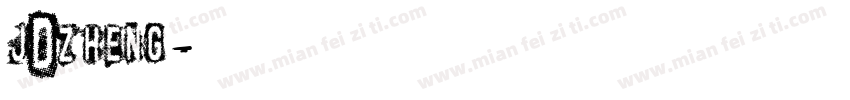 JDZHENG字体转换