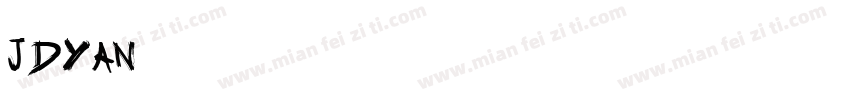 jdyan字体转换
