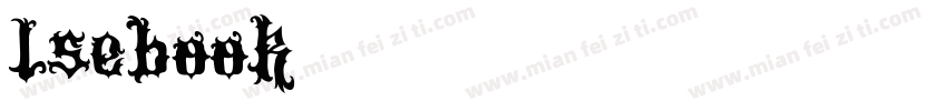 lsebook字体转换