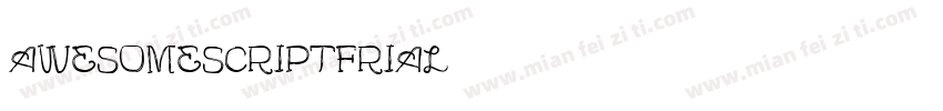 awesomescriptfrial字体转换